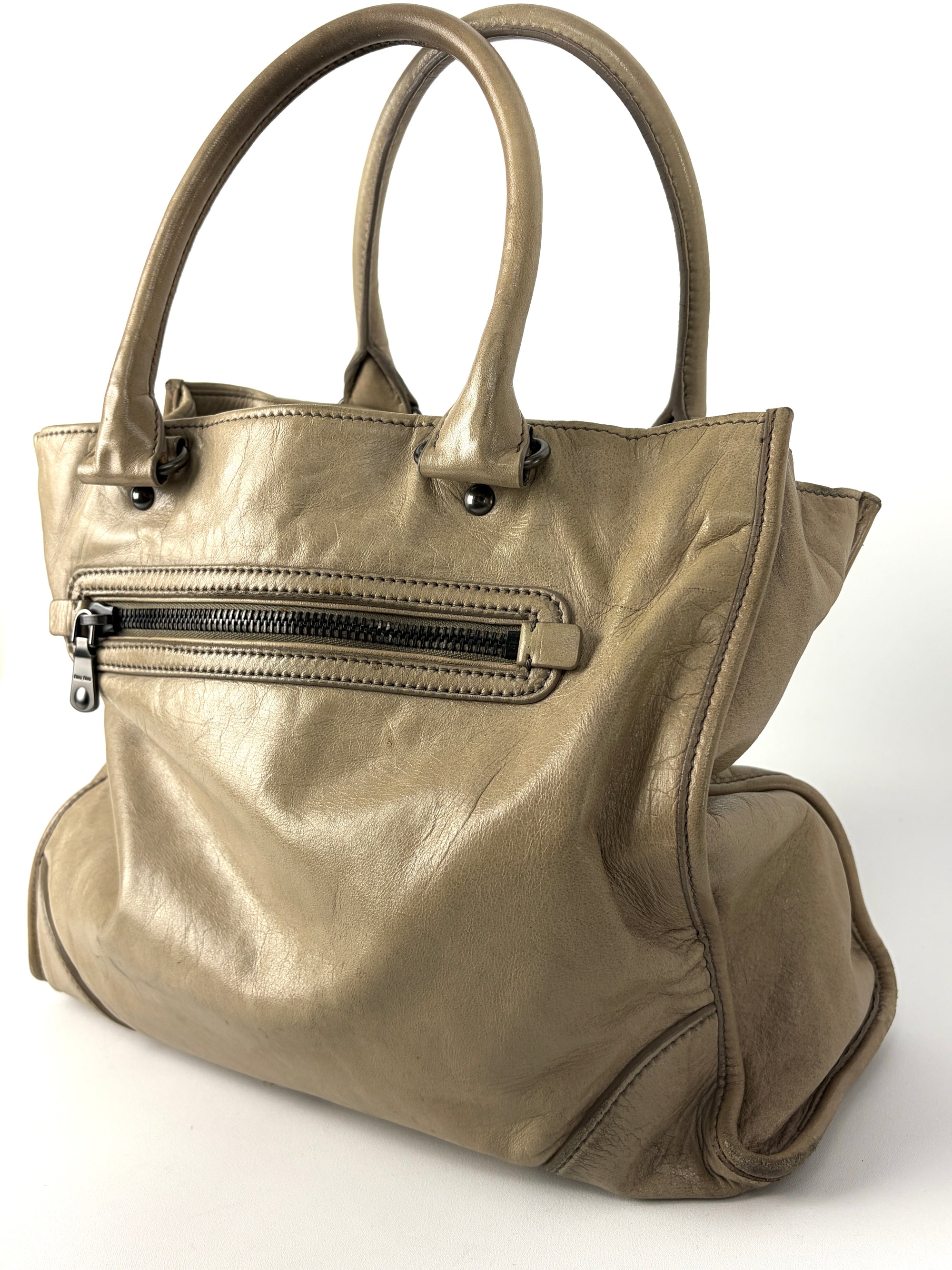 Miu Miu Vitello Tote