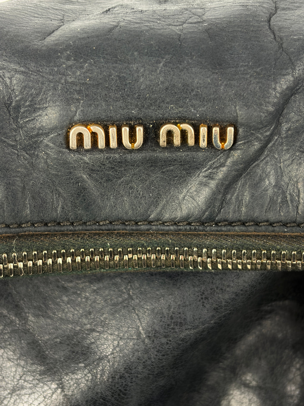 Miu Miu Vitello Bow Satchel Small