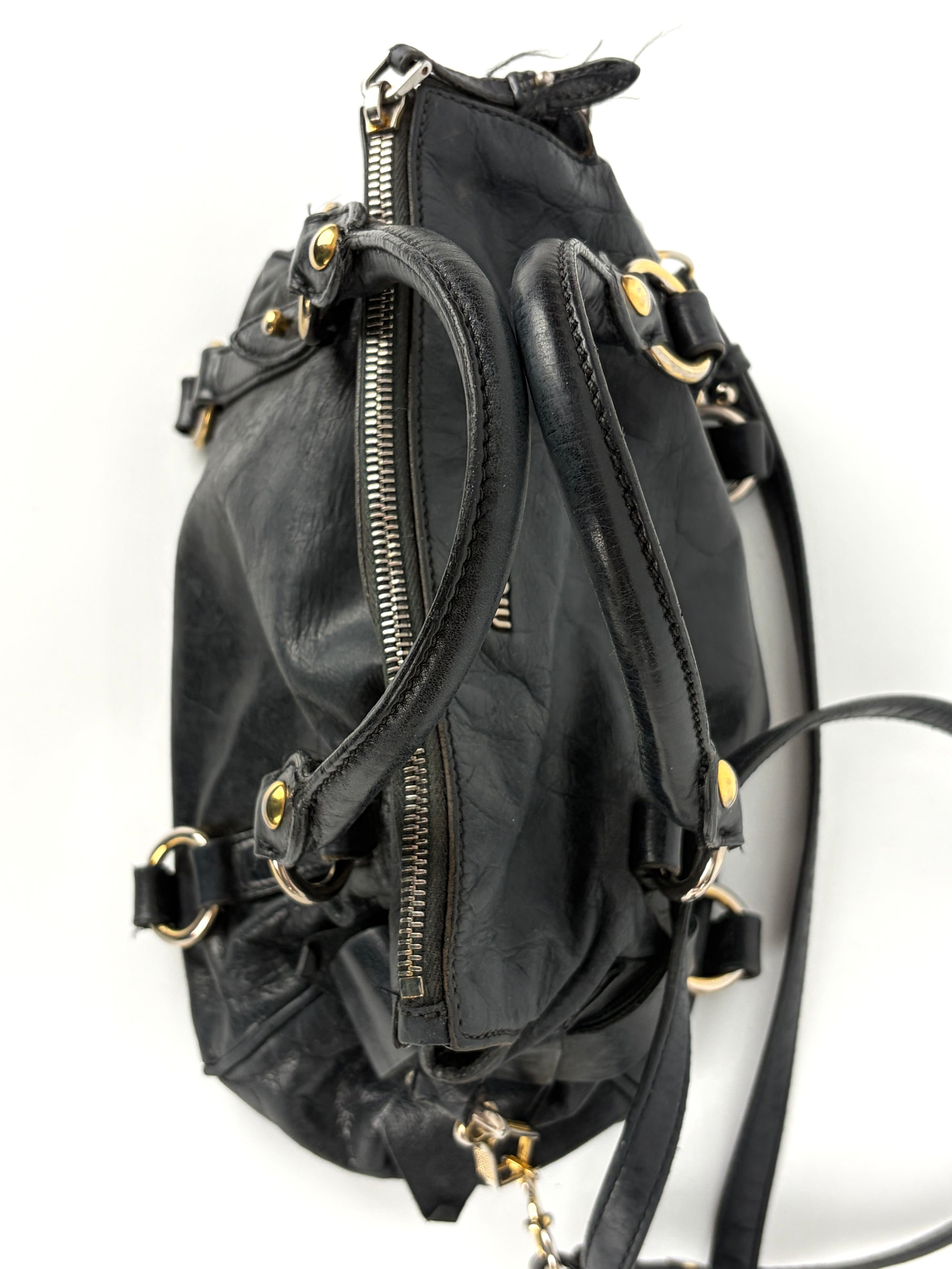 Miu Miu Vitello Bow Satchel Small