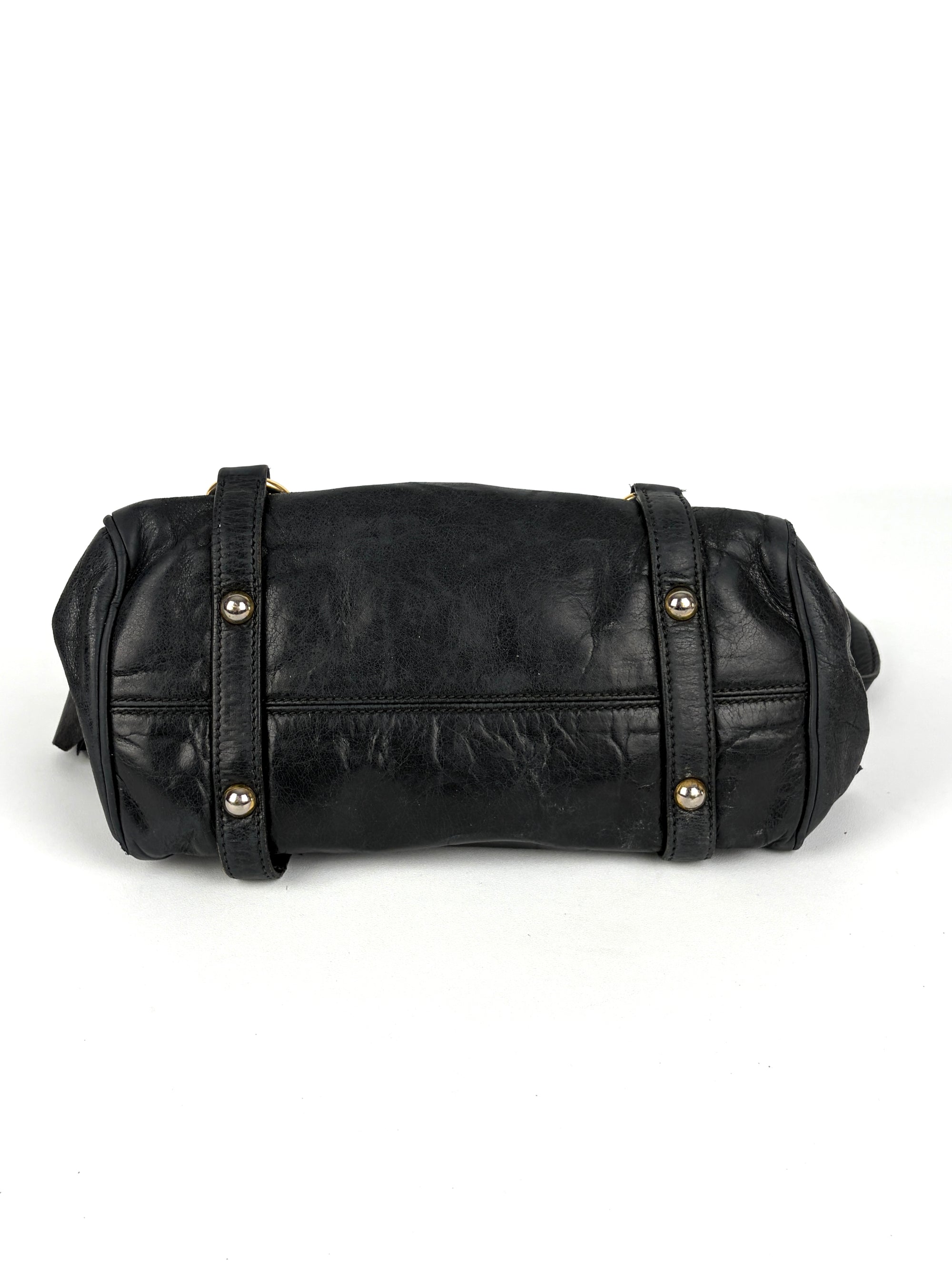 Miu Miu Vitello Bow Satchel Small