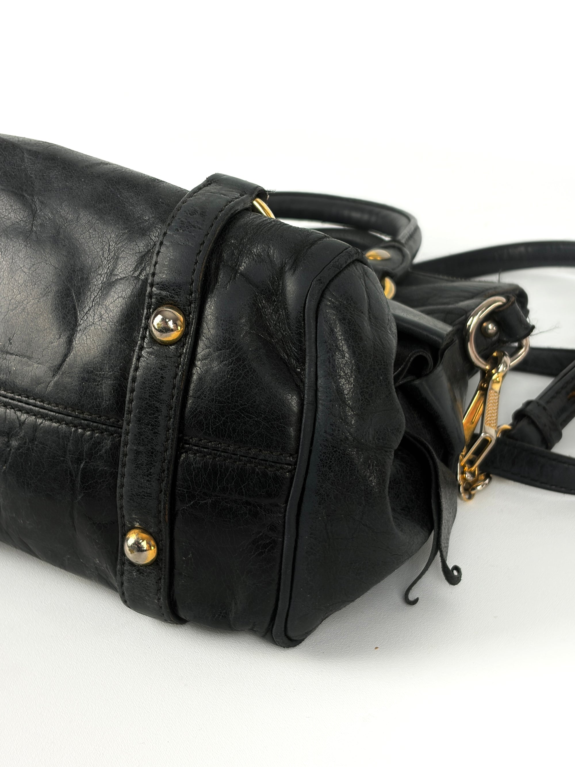 Miu Miu Vitello Bow Satchel Small