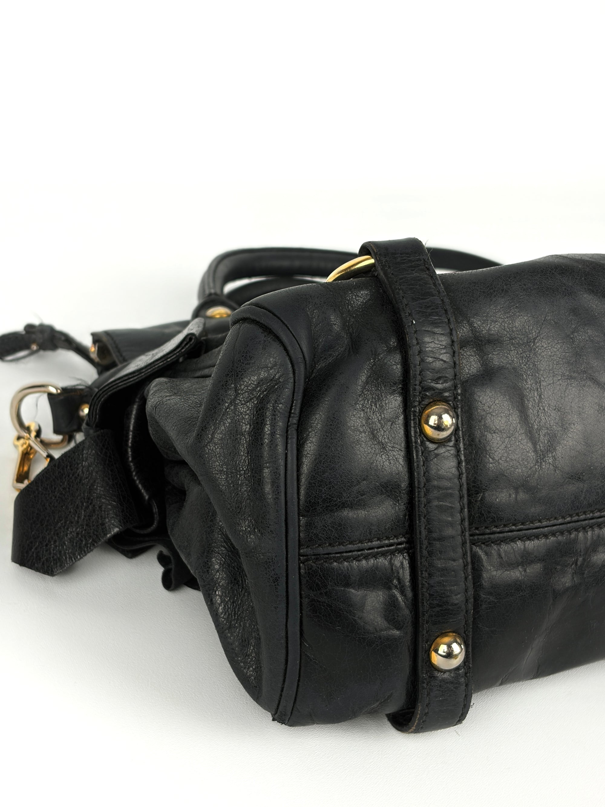 Miu Miu Vitello Bow Satchel Small