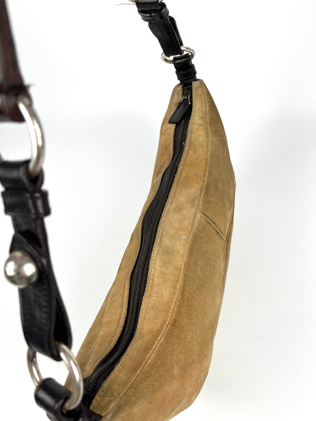 Yves Saint Laurent Suede Shoulder Bag