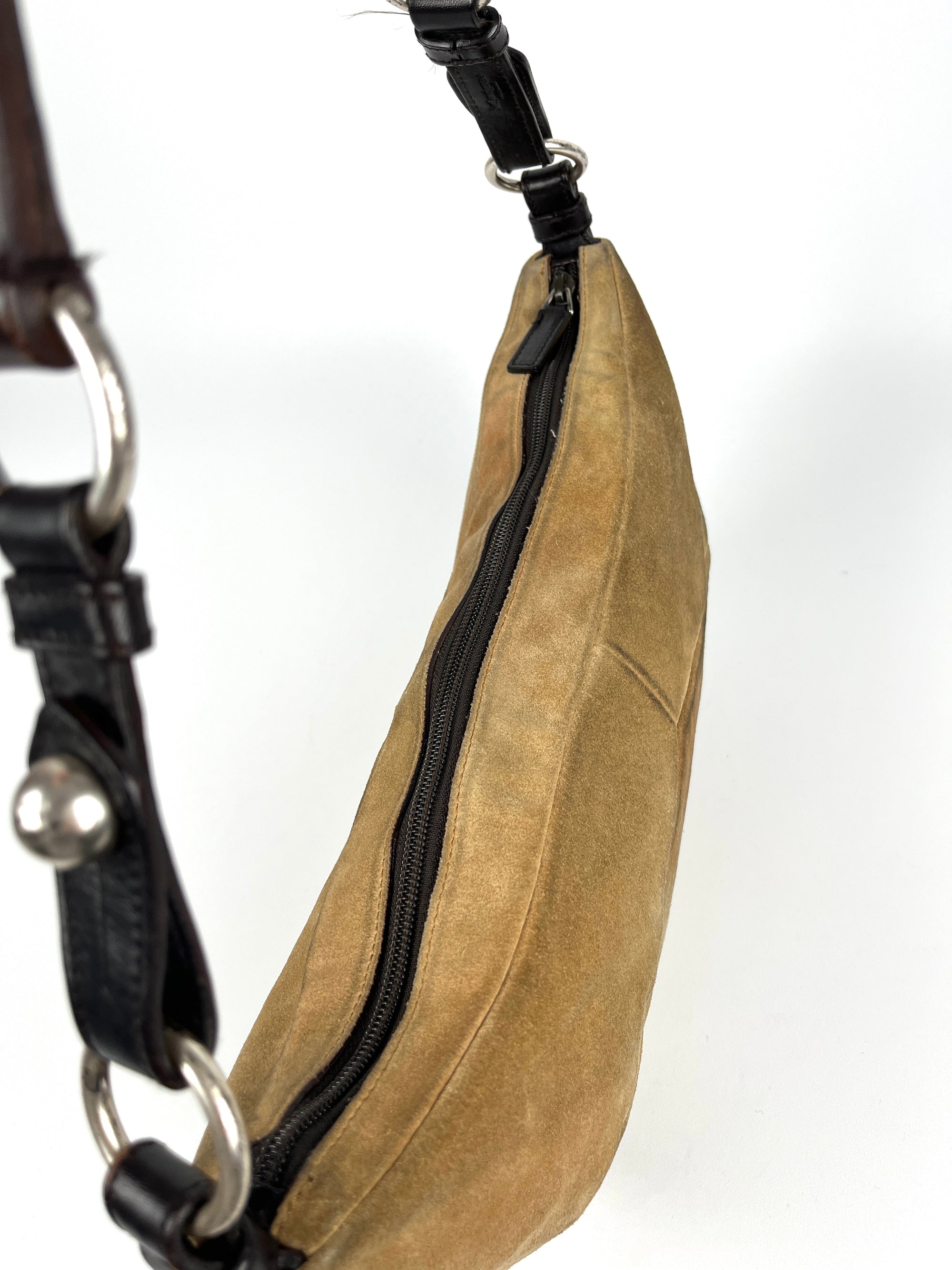 Yves Saint Laurent Suede Shoulder Bag