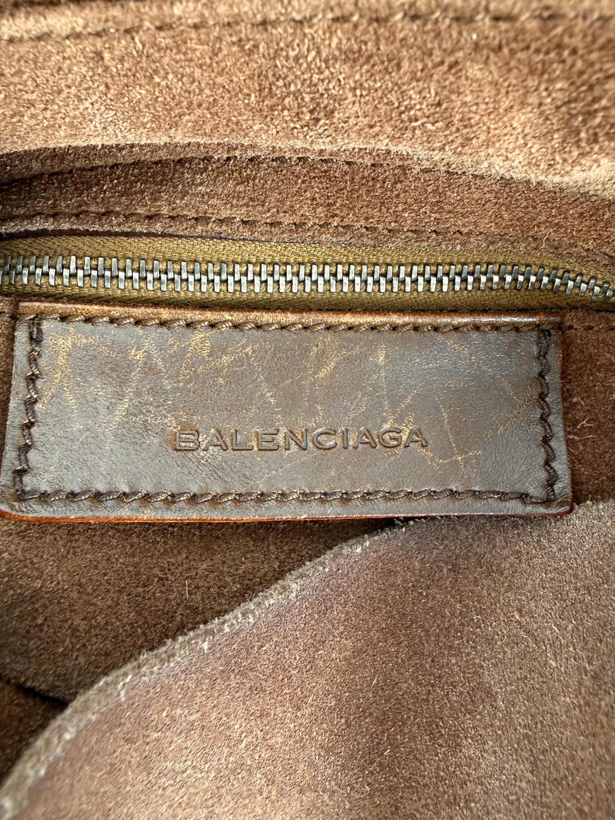 Balenciaga Suede Hobo