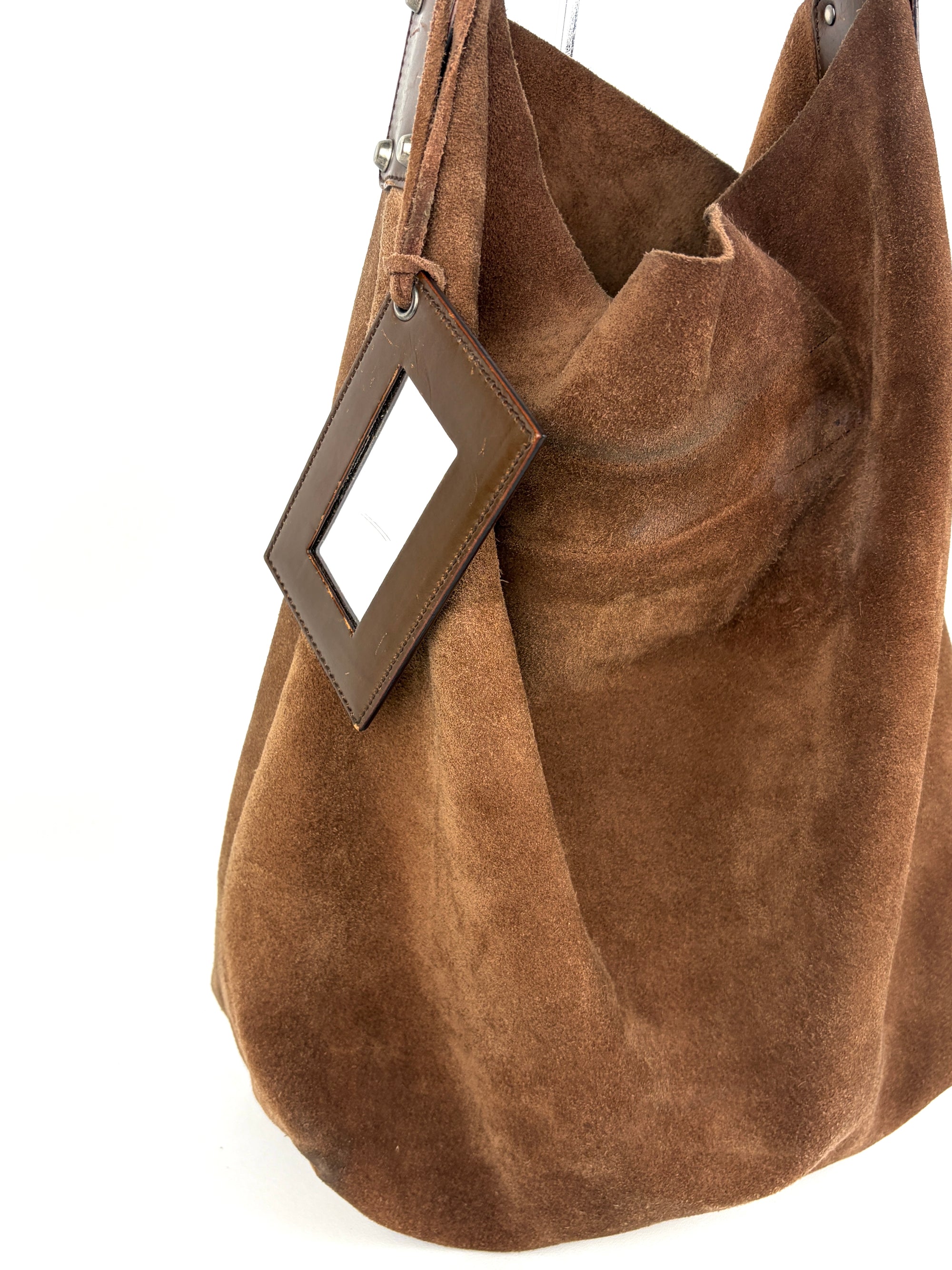 Balenciaga Suede Hobo