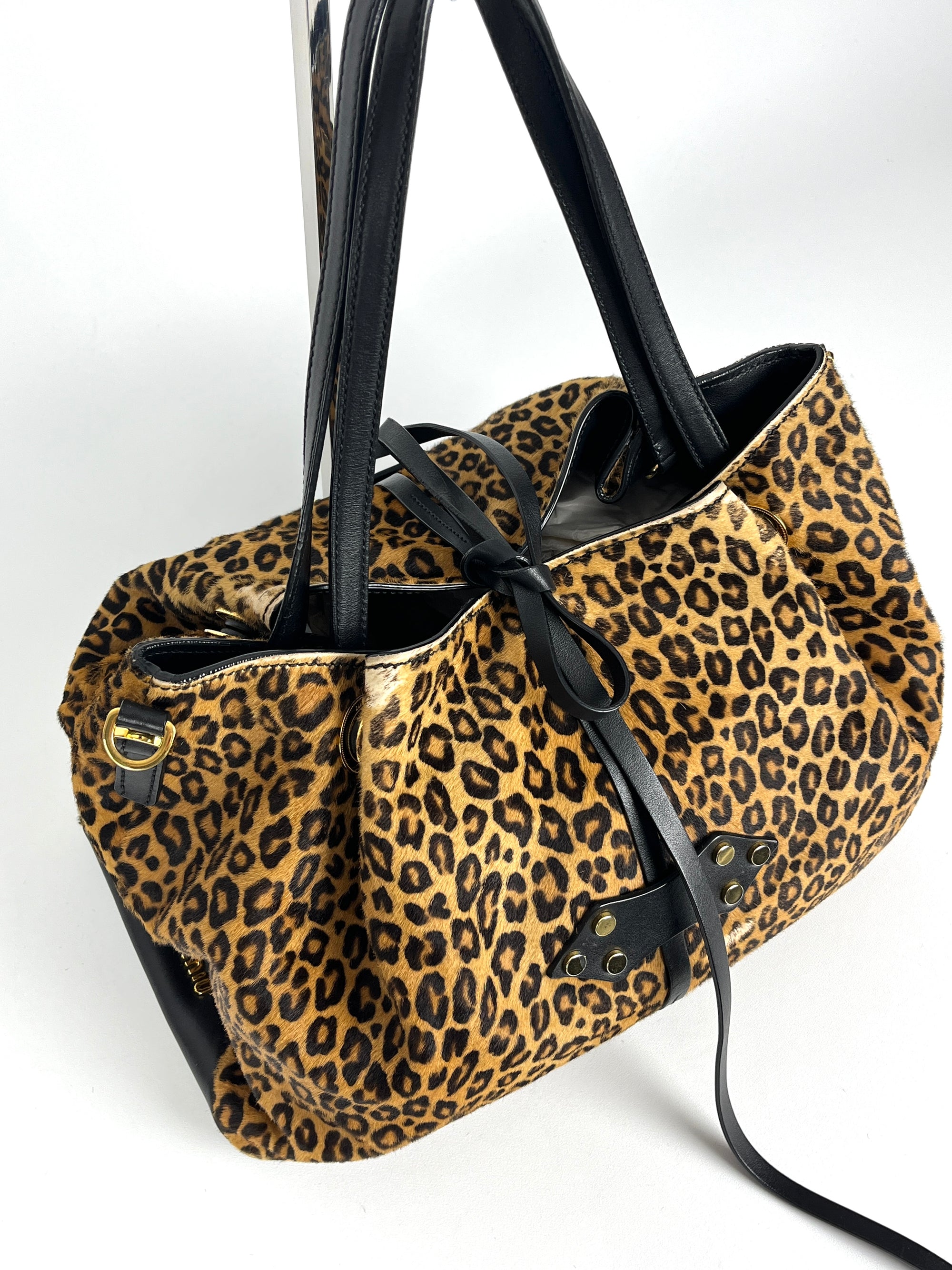 Miu Miu Leopard Print Bag