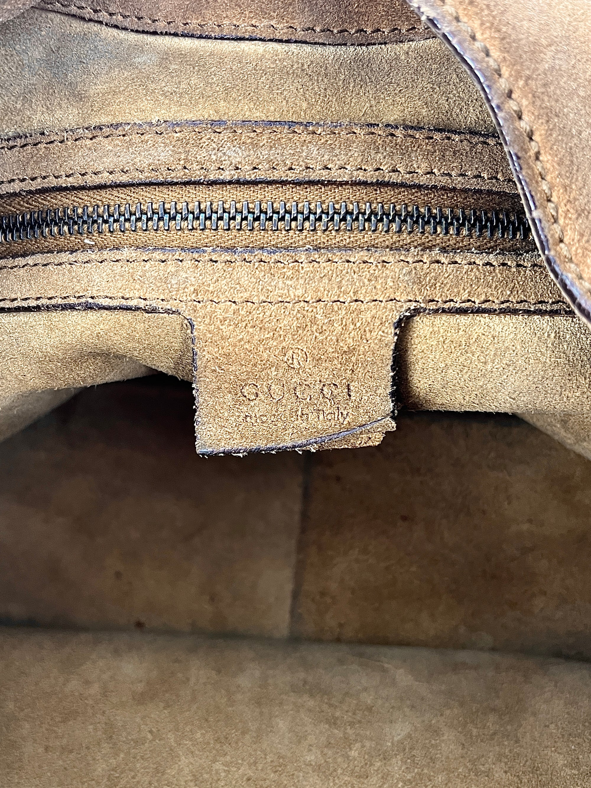 Gucci Suede Bag