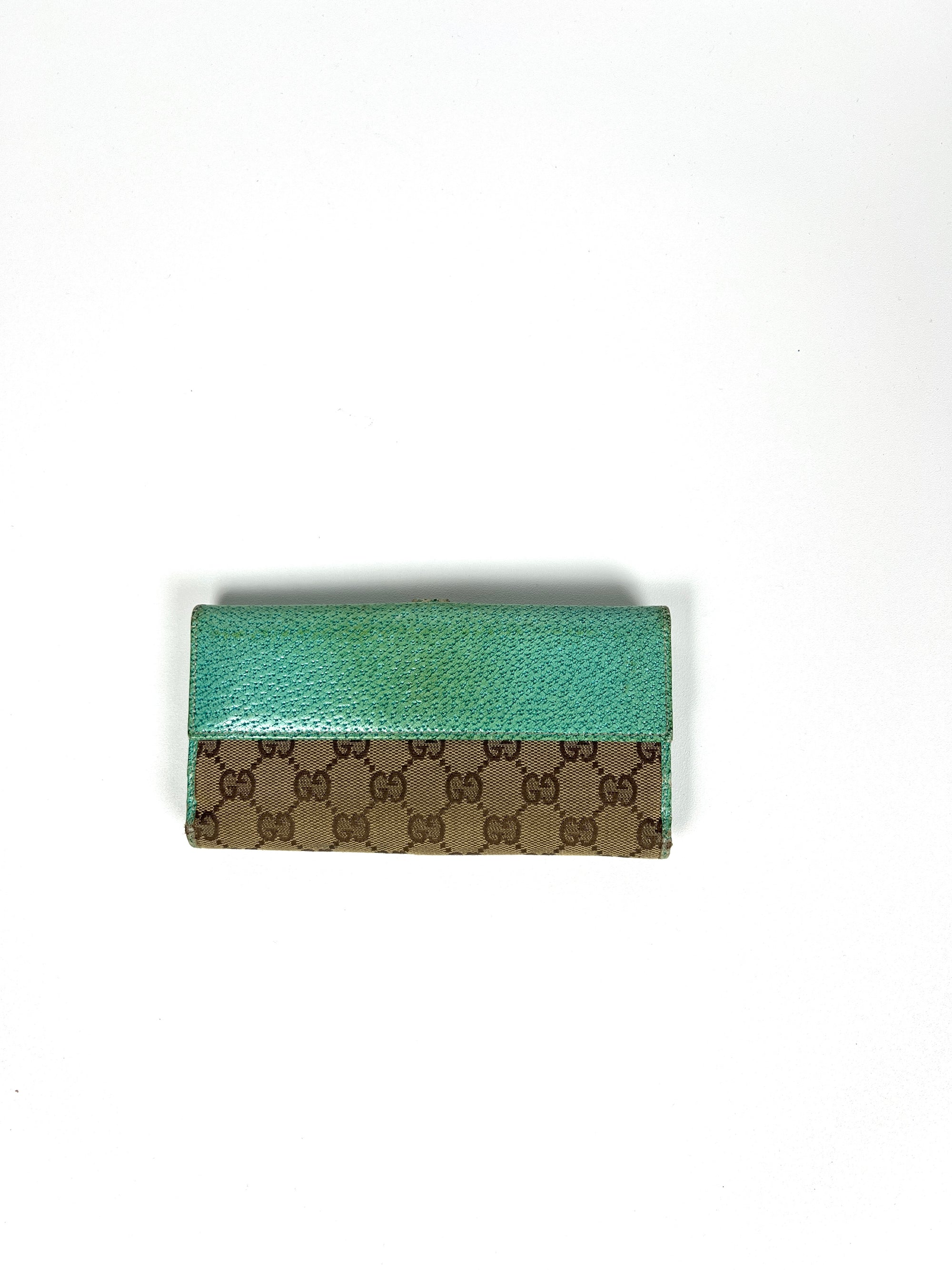 Gucci Portemonnaie blau