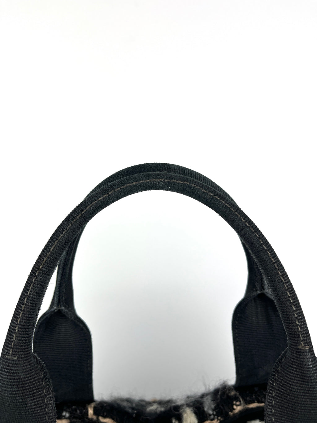 Prada Tweed Wool Travel Bag