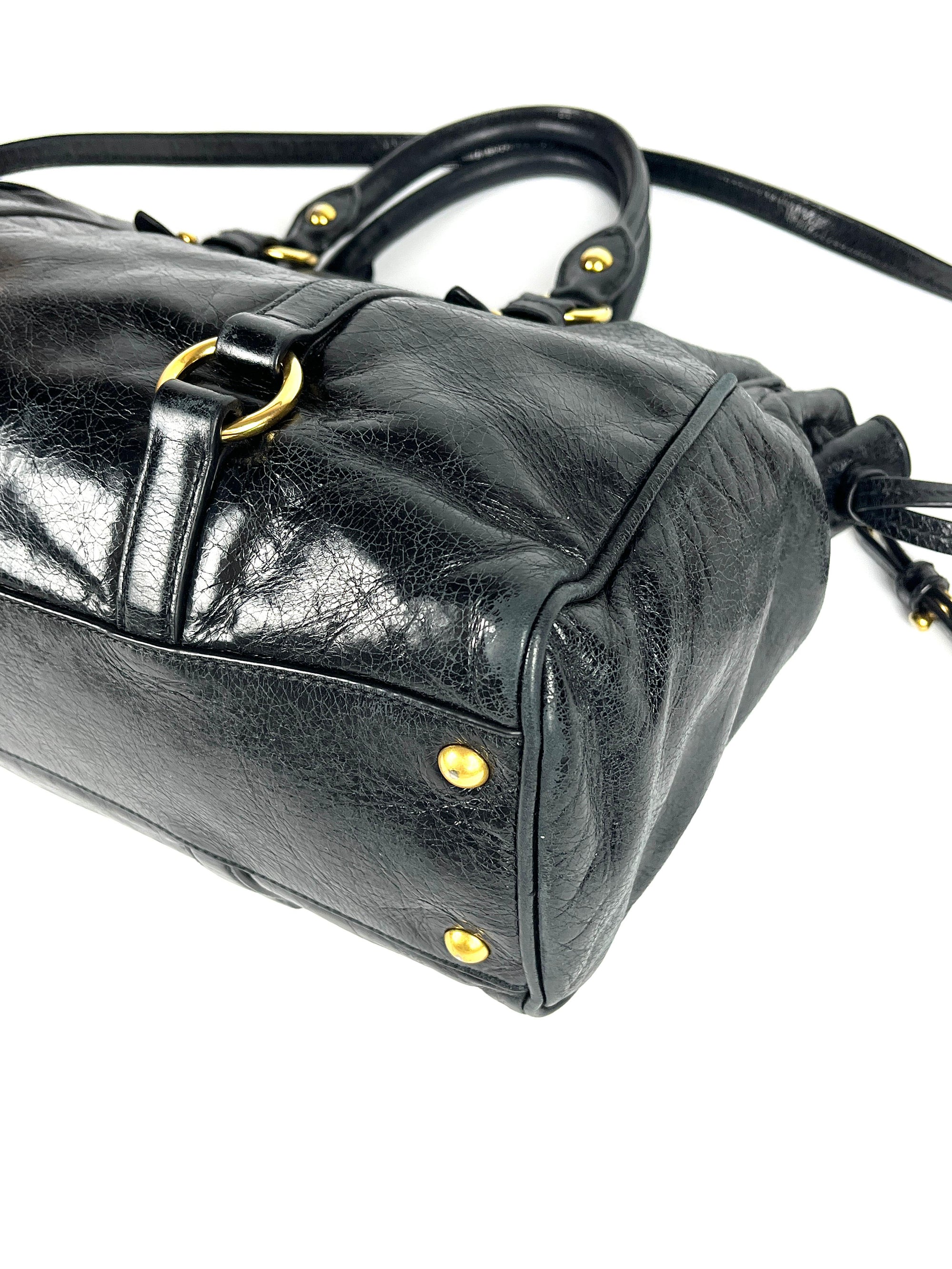 Miu Miu Vitello Lux Tote