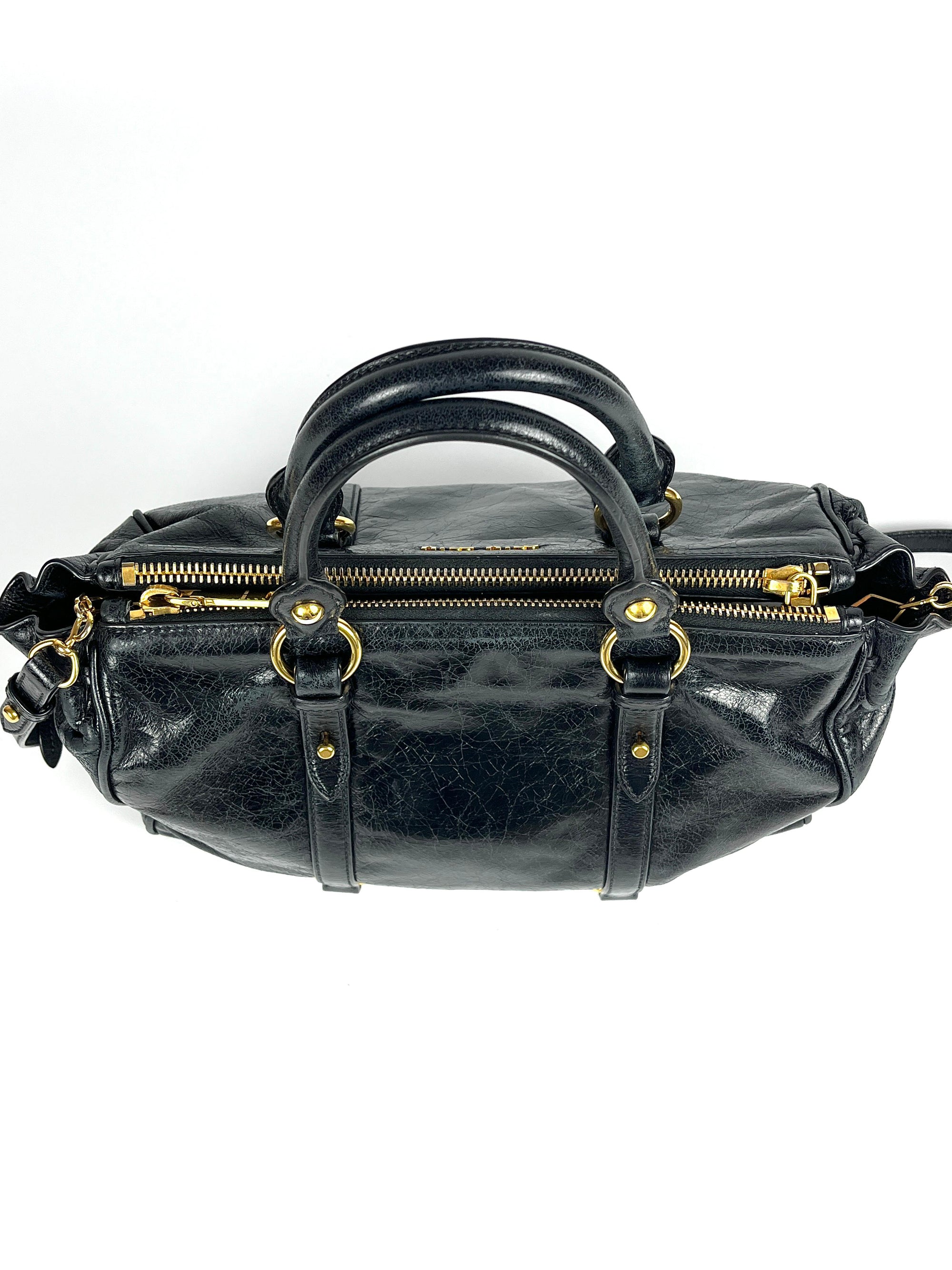 Miu Miu Vitello Lux Tote