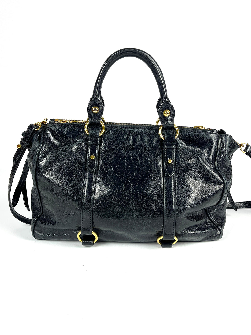 Miu Miu Vitello Lux Tote