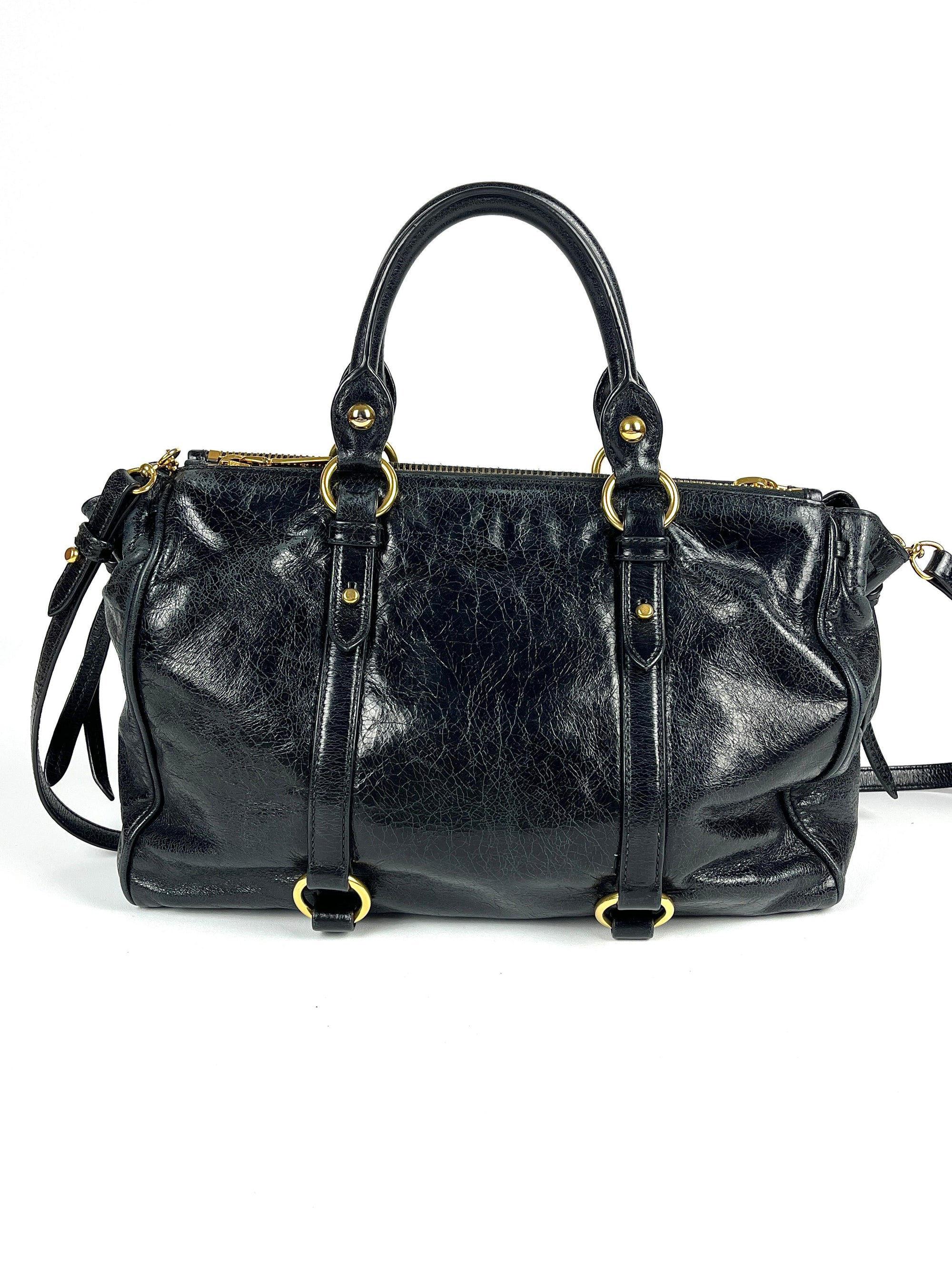 Miu Miu Vitello Lux Tote
