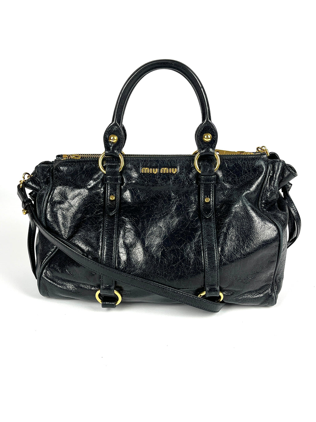 Miu Miu Vitello Lux Tote