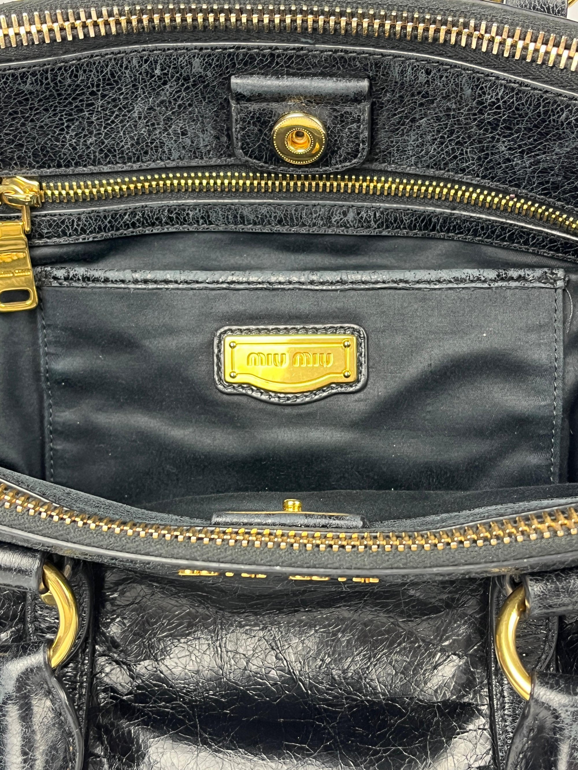 Miu Miu Vitello Lux Tote