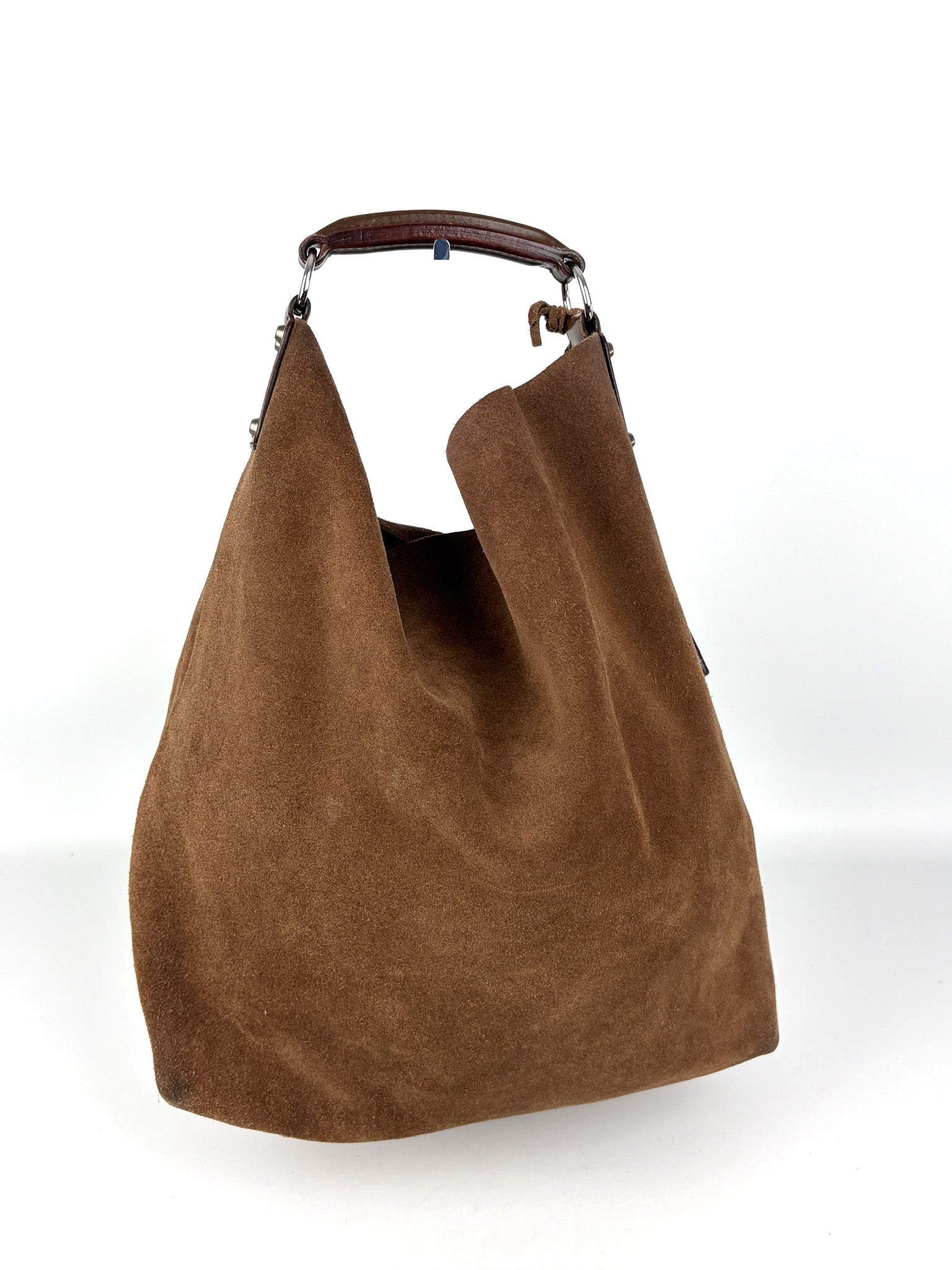 Balenciaga Suede Hobo