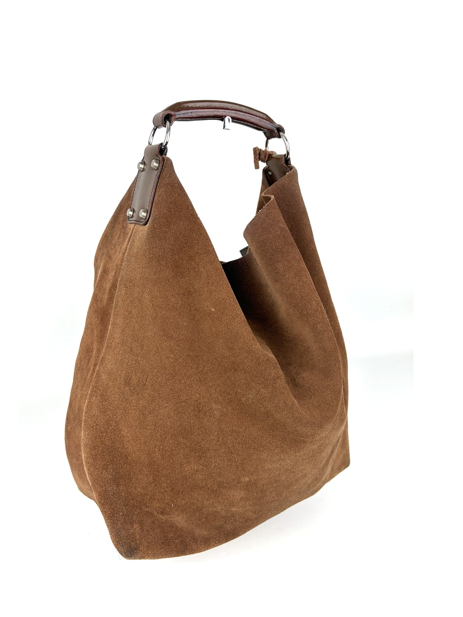 Balenciaga Suede Hobo