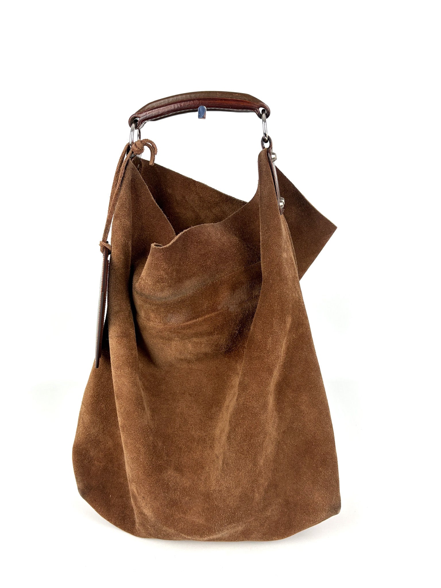 Balenciaga Suede Hobo