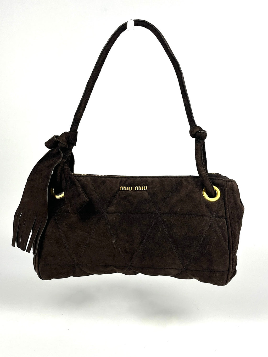 Miu Miu Suede Handbag