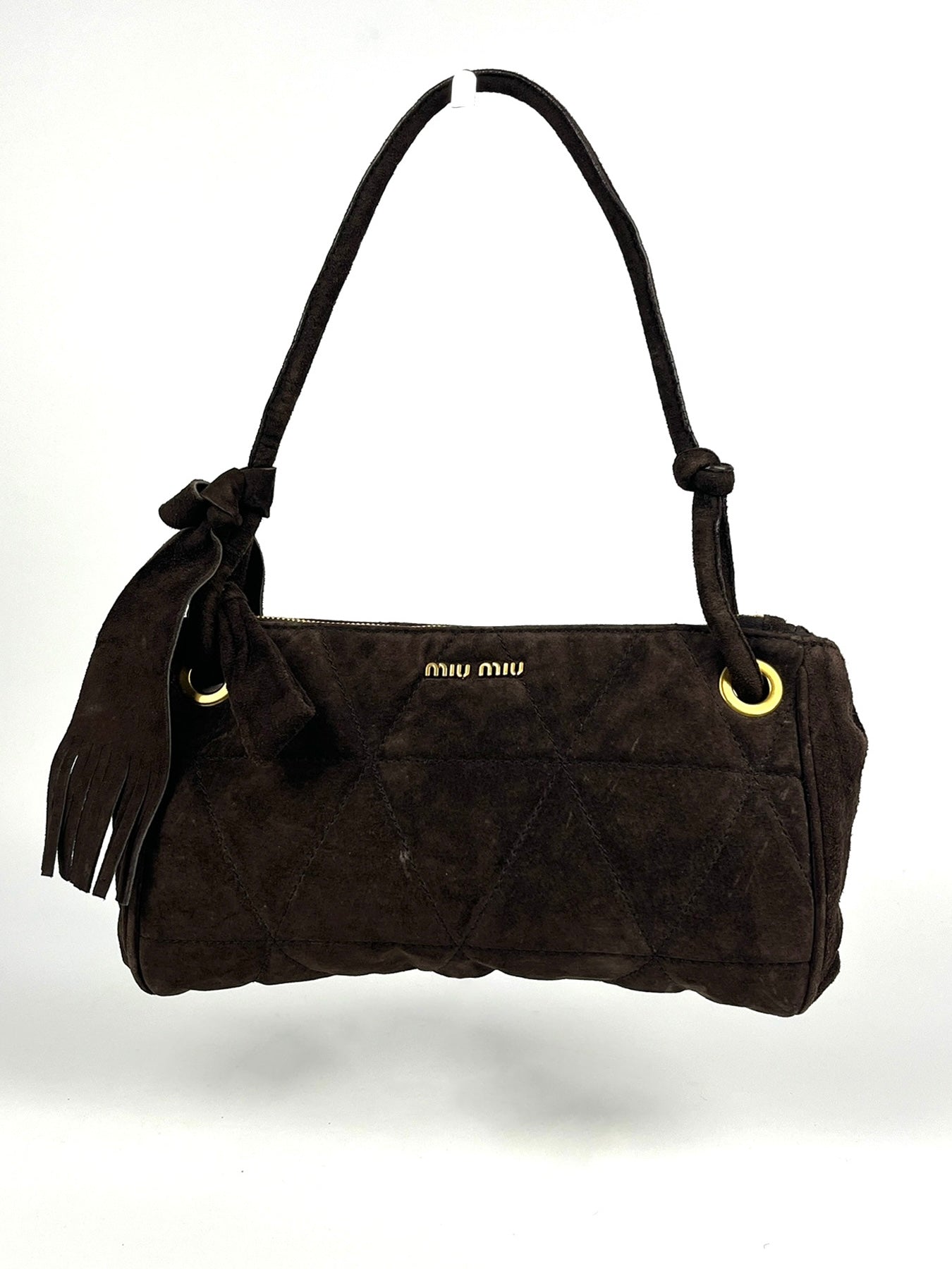 Miu Miu Suede Handbag