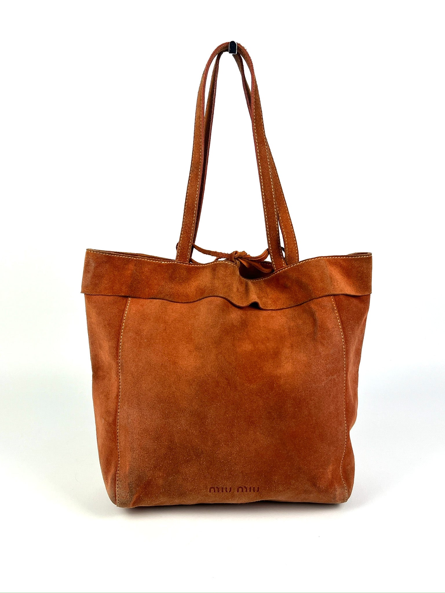 Miu Miu Suede Tote