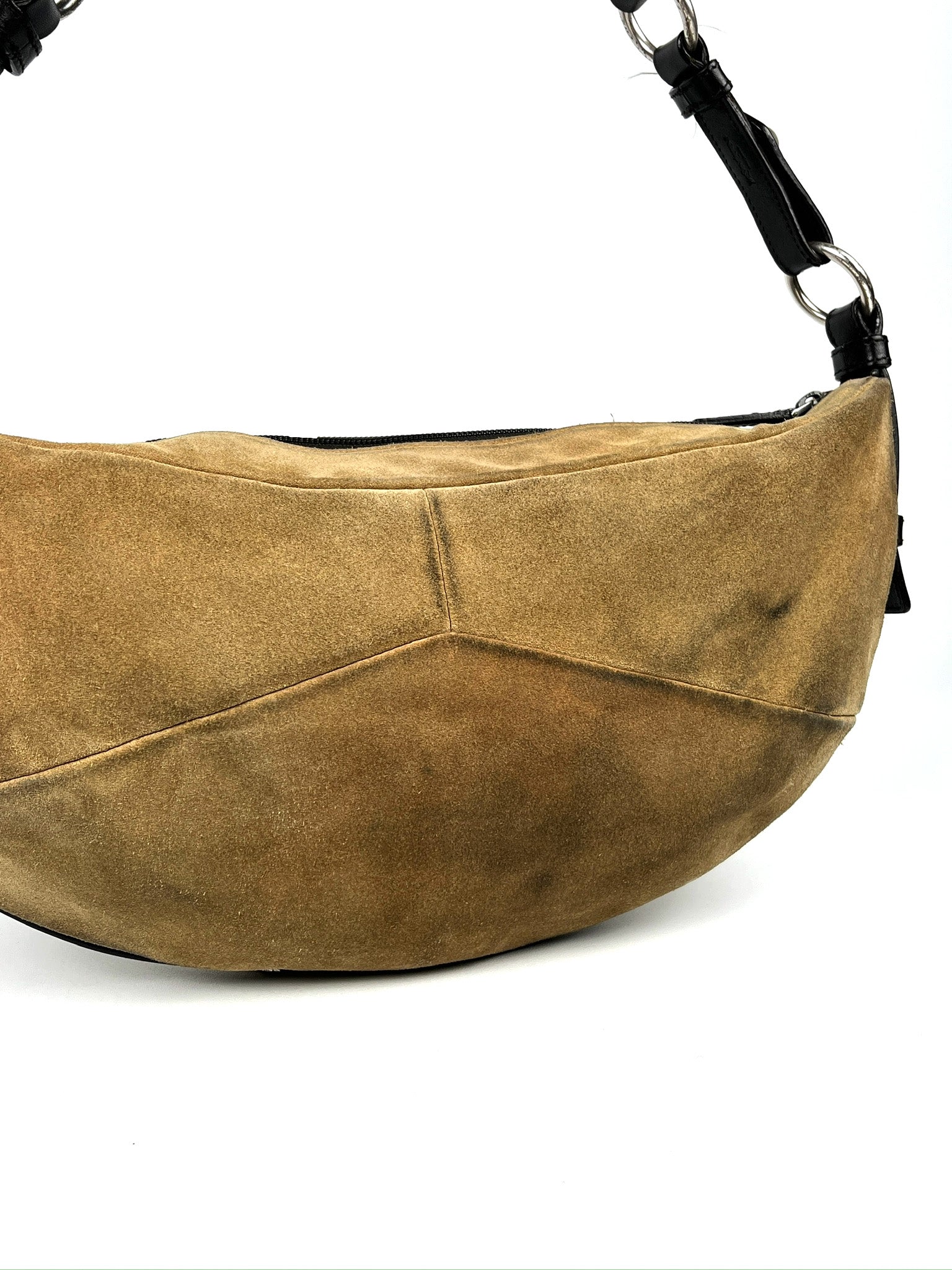 Yves Saint Laurent Suede Shoulder Bag